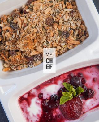 Pomáháme vám stát se... 🥰 šťastnější | ❤️ zdravější | 💪🏻 silnější Žijte ten nejlepší život. Jídlo nechte na nás. My©️Chef